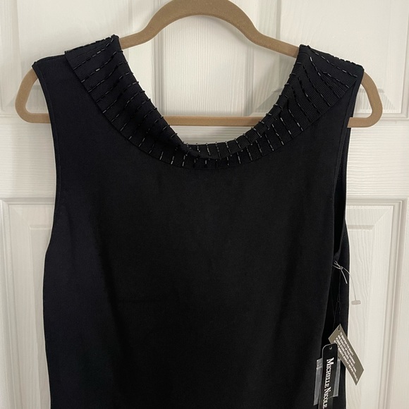 NWT beaded open back sweater - Picture 2 of 8